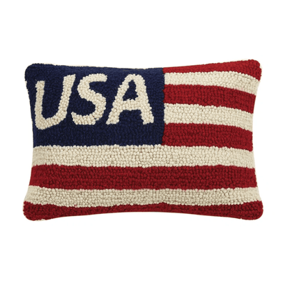 USA Hook Pillow - Veranda Cafe & Mercantile