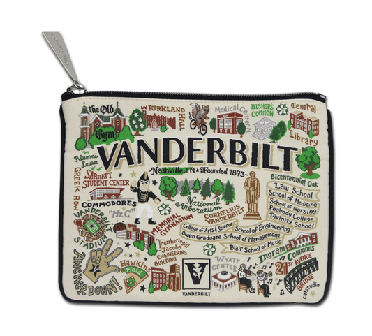 Vanderbilt University Zip Pouch - Veranda Cafe & Mercantile