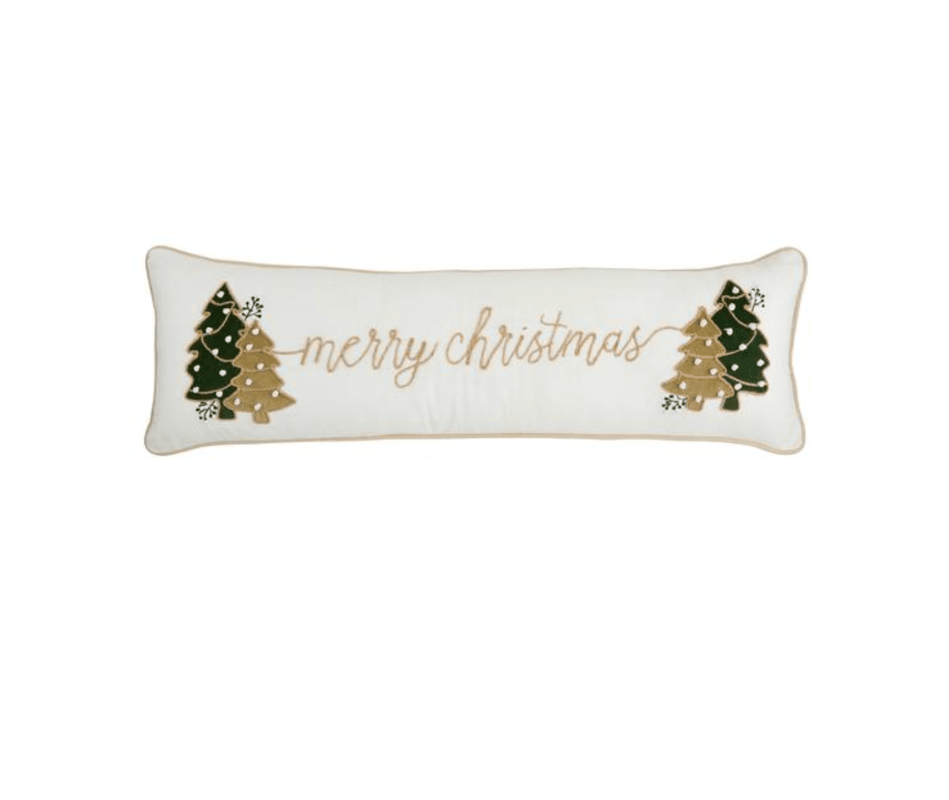 Velvet Tree Merry Christmas Pillow - Veranda Cafe & Mercantile
