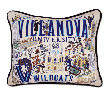 Villanova University Embroidered Pillow - Veranda Cafe & Mercantile