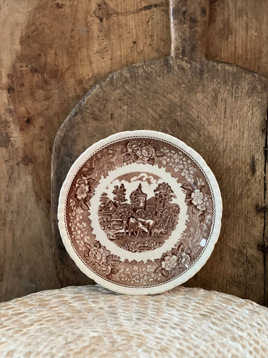 Vintage Adams China dessert plate - Veranda Cafe & Mercantile