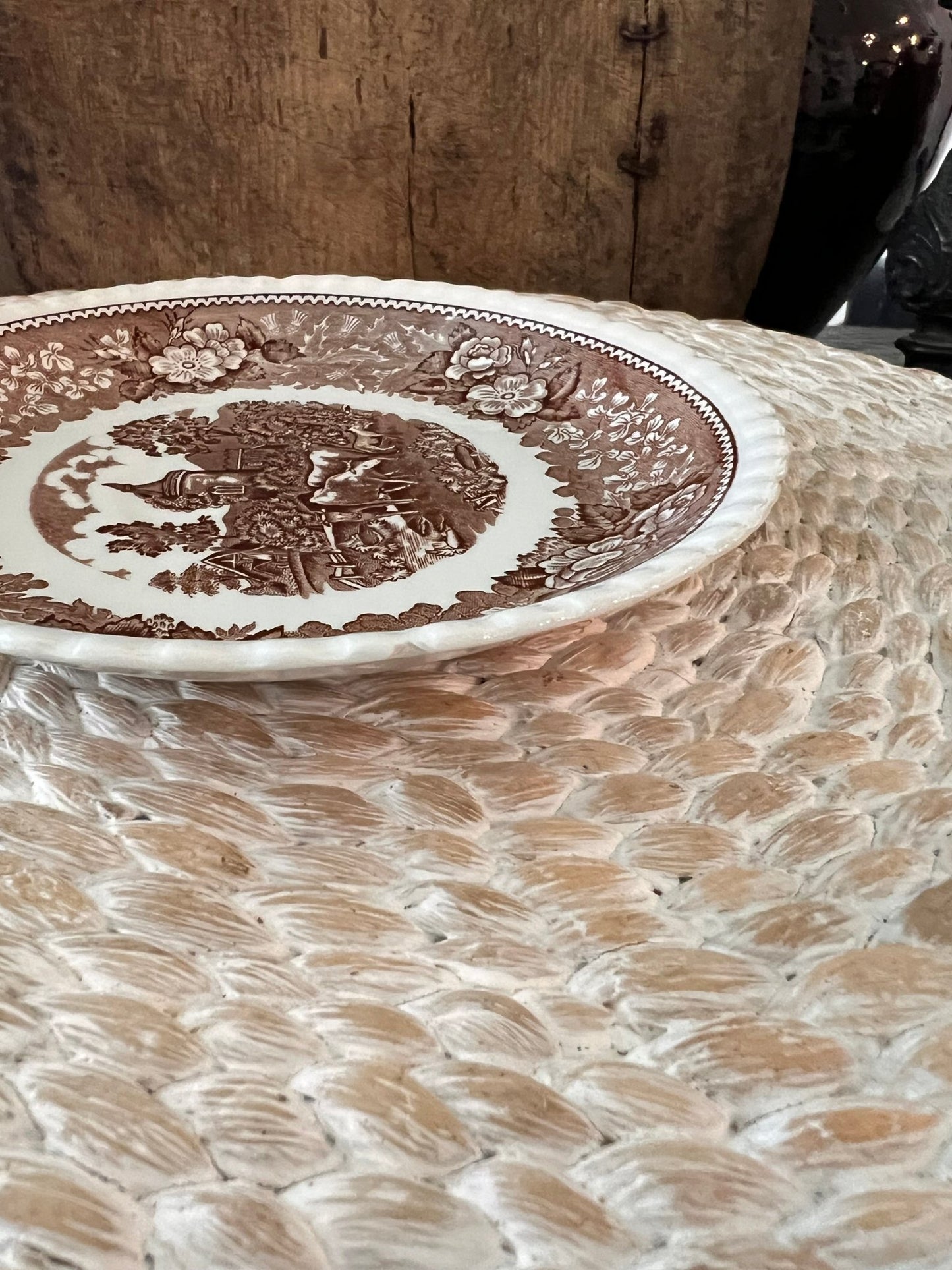 Vintage Adams China dessert plate - Veranda Cafe & Mercantile