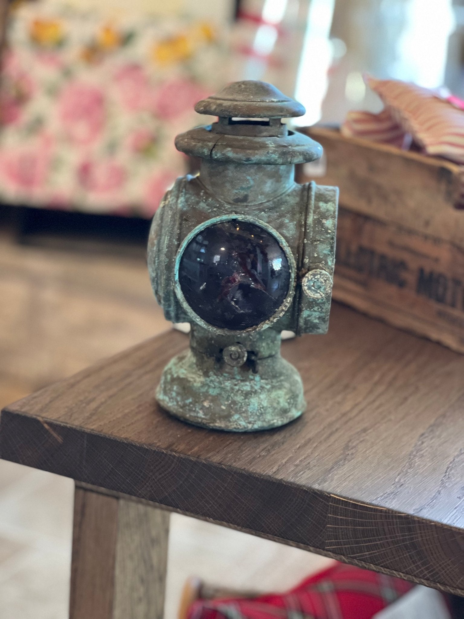 Vintage Adlake Railroad Switch Lamp - Veranda Cafe & Mercantile
