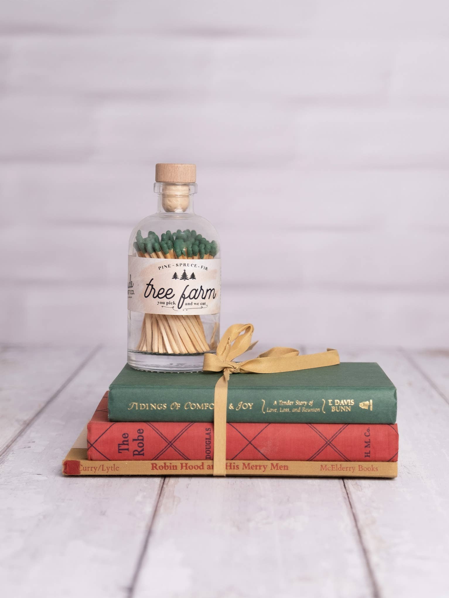 Vintage Apothecary Christmas Tree Farm Matches - Veranda Cafe & Mercantile