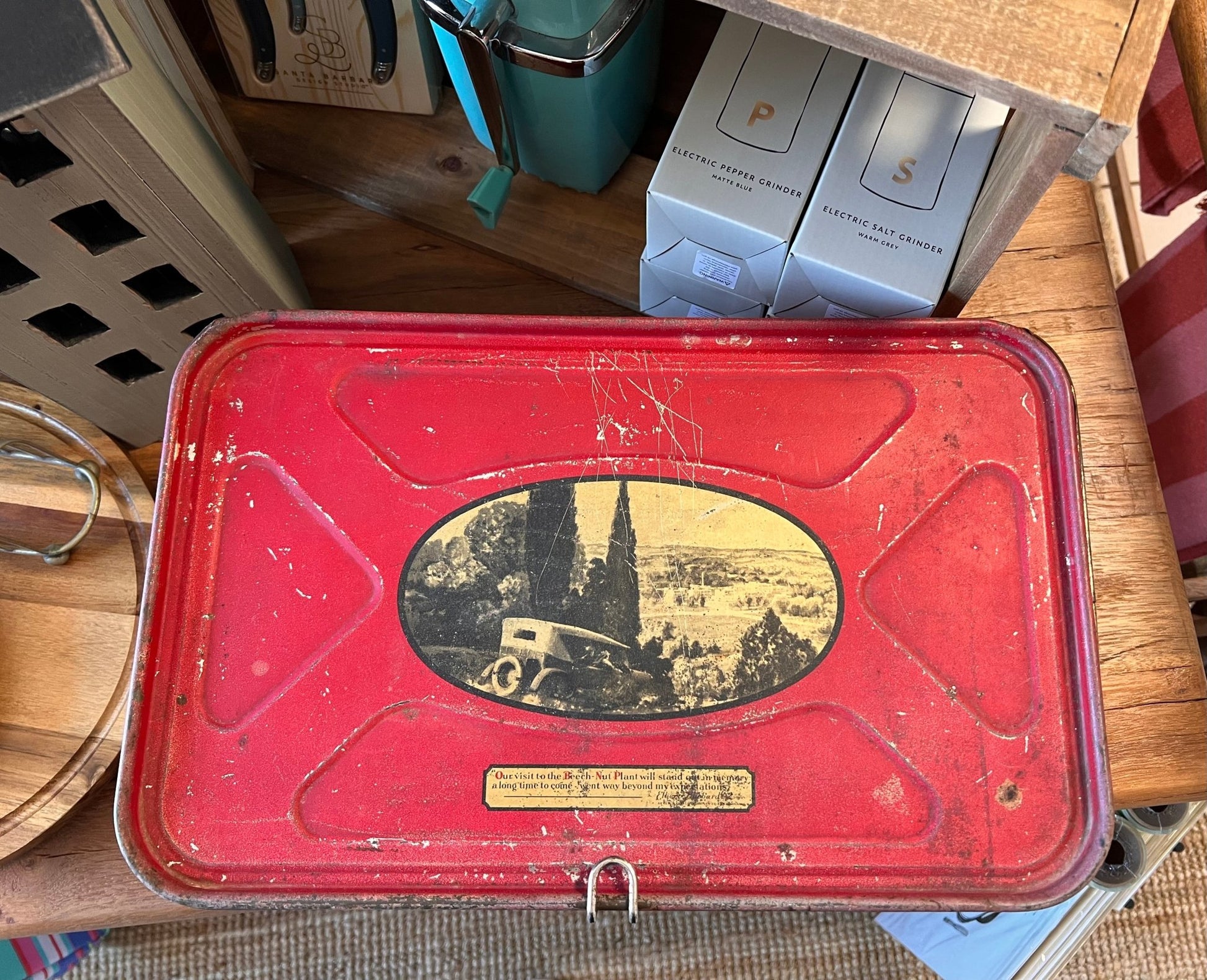 Vintage Bread Box - Veranda Cafe & Mercantile