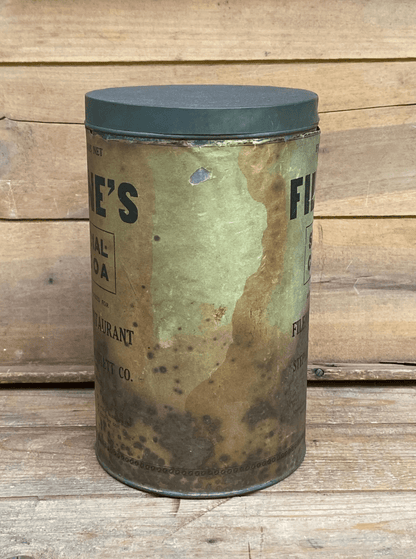 Vintage Filene's Restaurant Cocoa Tin - Veranda Cafe & Mercantile