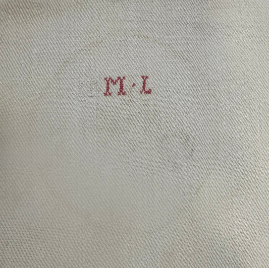 Vintage French Butcher Shop Torchon - Veranda Cafe & Mercantile