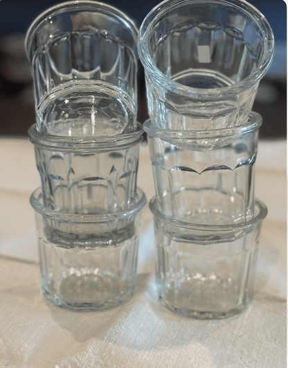 Vintage French Glass Jam Jar (500) - Veranda Cafe & Mercantile