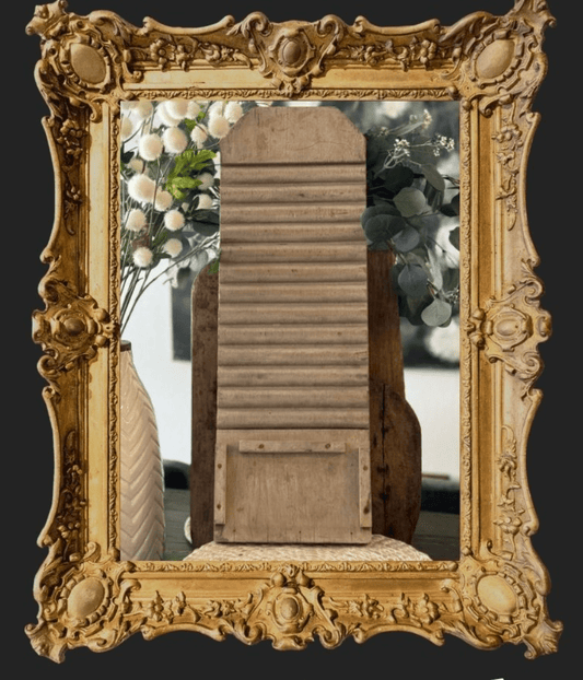 Vintage French Wash Board - Veranda Cafe & Mercantile