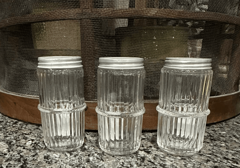 Vintage Hoosier spice jar - Veranda Cafe & Mercantile