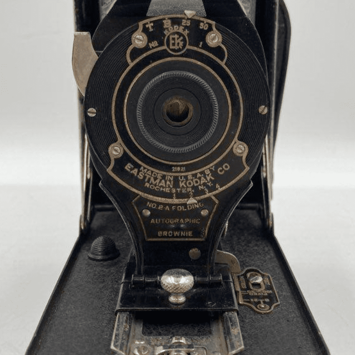 Vintage Kodak No. 2A Folding Autographic Brownie Camera - Veranda Cafe & Mercantile
