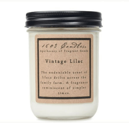 Vintage Lilac Soy Candle - Veranda Cafe & Mercantile