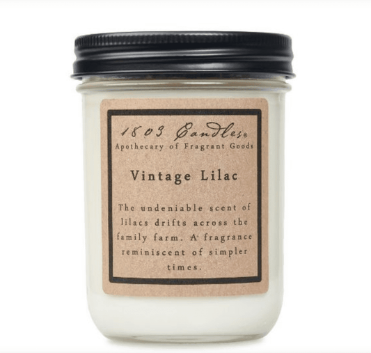 Vintage Lilac Soy Candle - Veranda Cafe & Mercantile