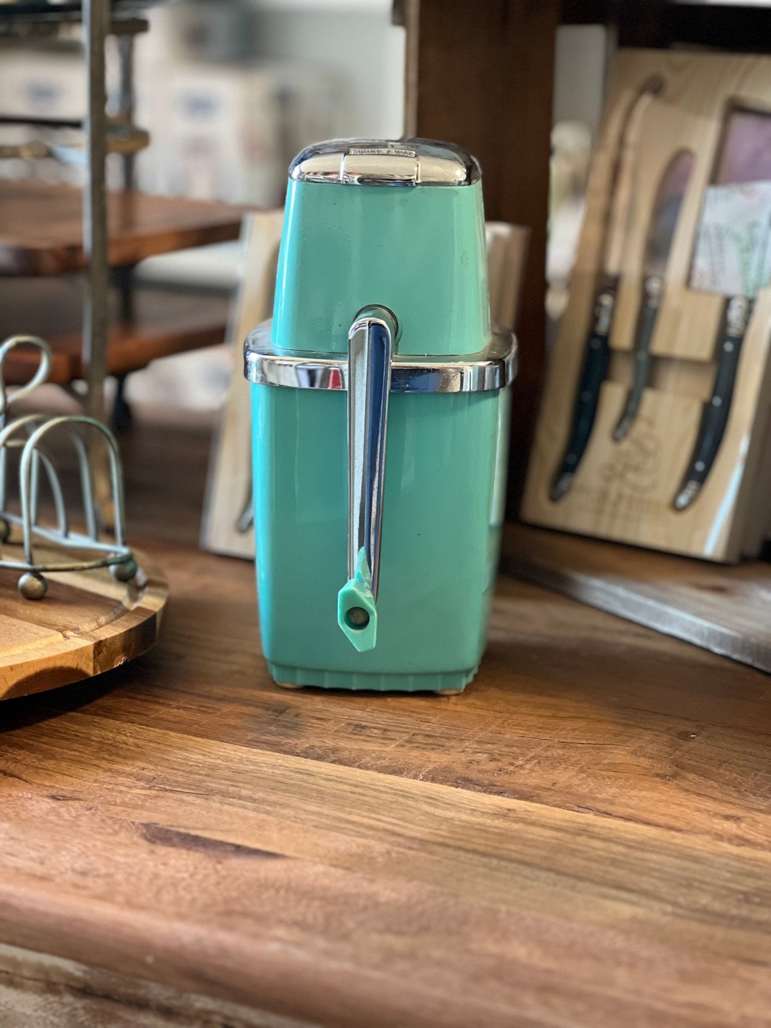 Vintage Maid of Honor Hand - Crank Ice Crusher - Veranda Cafe & Mercantile