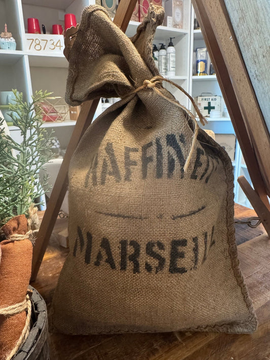 Vintage Marseille Sack - Veranda Cafe & Mercantile