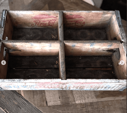 Vintage Pepsi “Chicago” Divided Crate - Veranda Cafe & Mercantile
