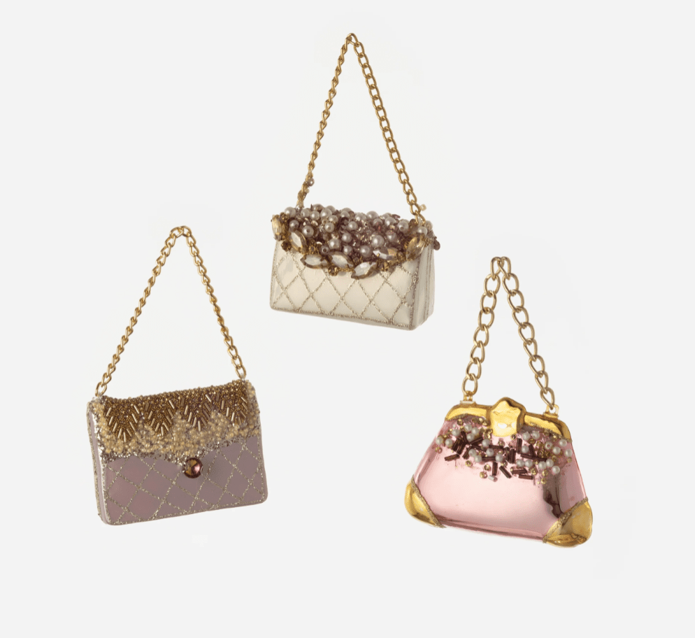 Vintage Purse Ornament - Veranda Cafe & Mercantile