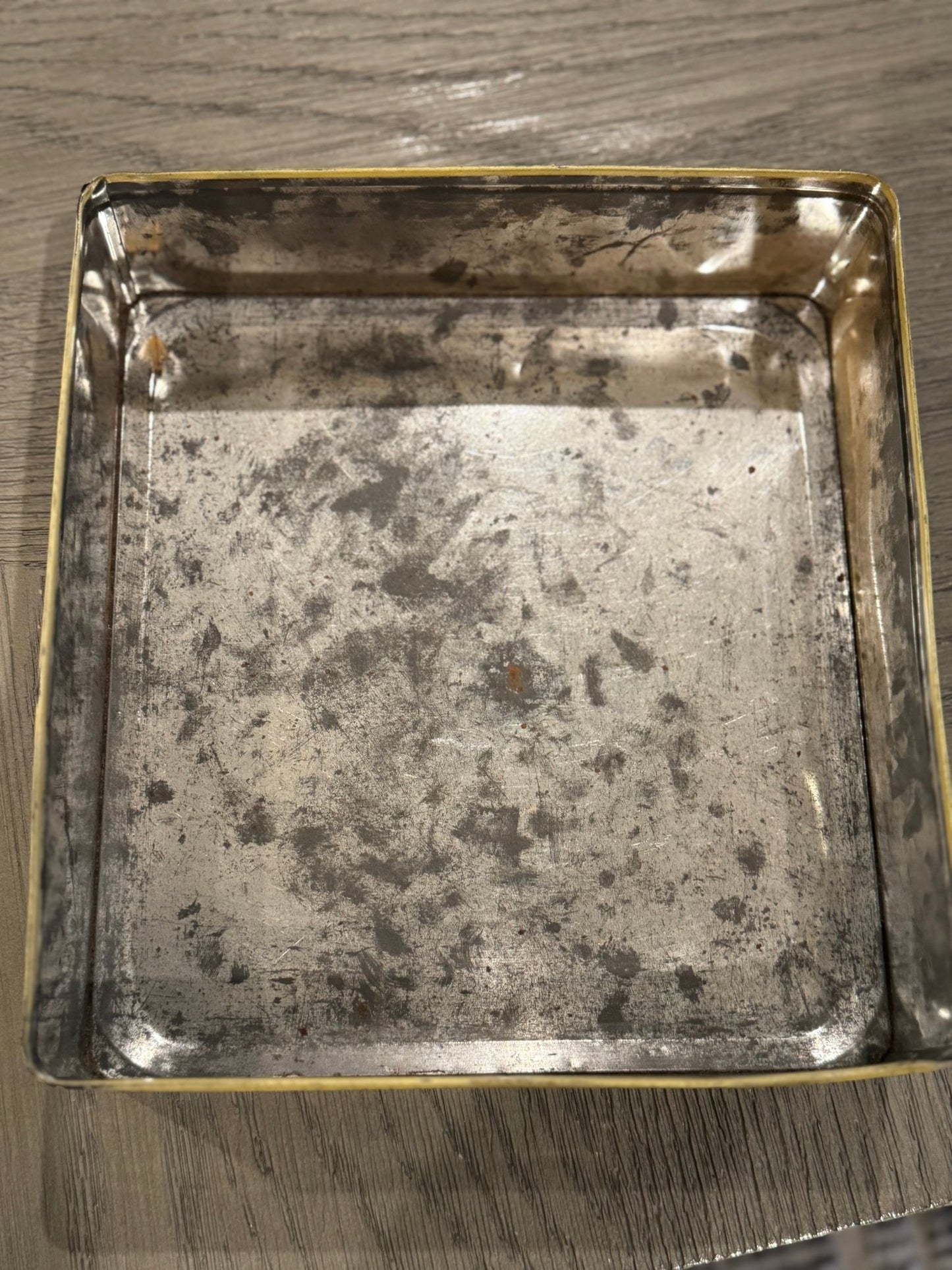 Vintage Tin for Lefèvre - Utile (LU) "Le Champagne" Biscuits - Veranda Cafe & Mercantile