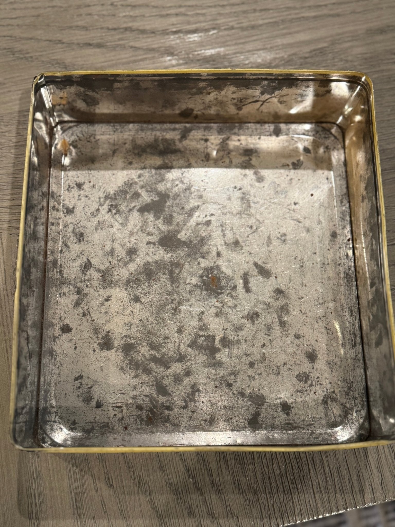 Vintage Tin for Lefèvre - Utile (LU) "Le Champagne" Biscuits - Veranda Cafe & Mercantile