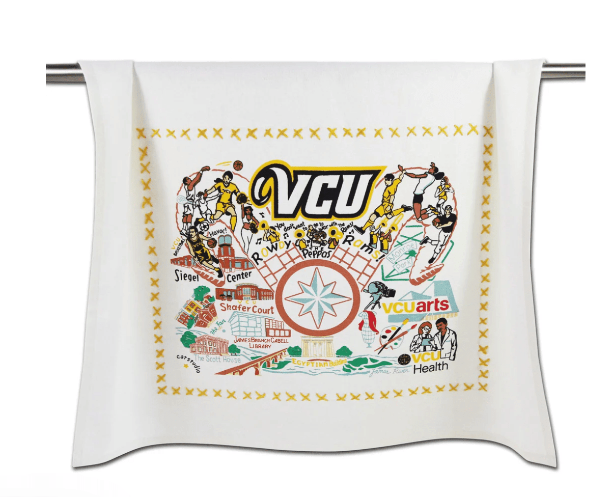 Virginia Commonwealth University (VCU) Dish Towel - Veranda Cafe & Mercantile