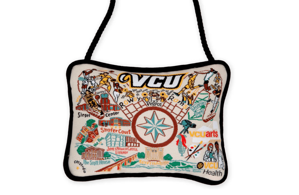 Virginia Commonwealth University (VCU) Mini Pillow - Veranda Cafe & Mercantile