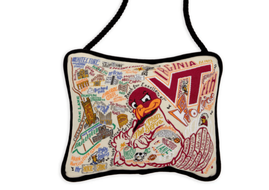 Virginia Tech Mini Pillow - Veranda Cafe & Mercantile