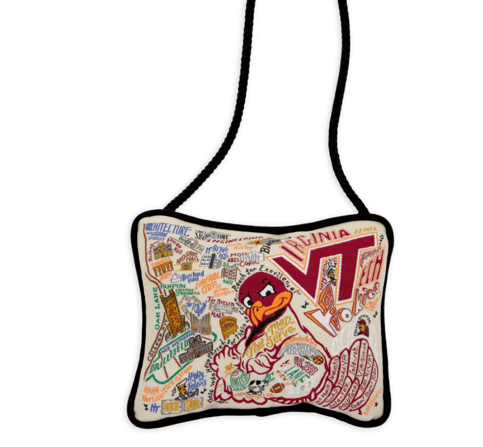 Virginia Tech Mini Pillow - Veranda Cafe & Mercantile