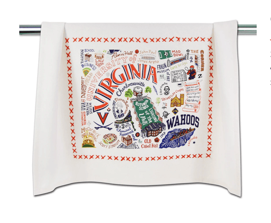 Virginia, University of Dish Towel - Veranda Cafe & Mercantile