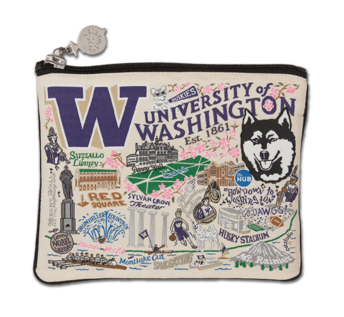 Washington, University of Zip Pouch - Veranda Cafe & Mercantile