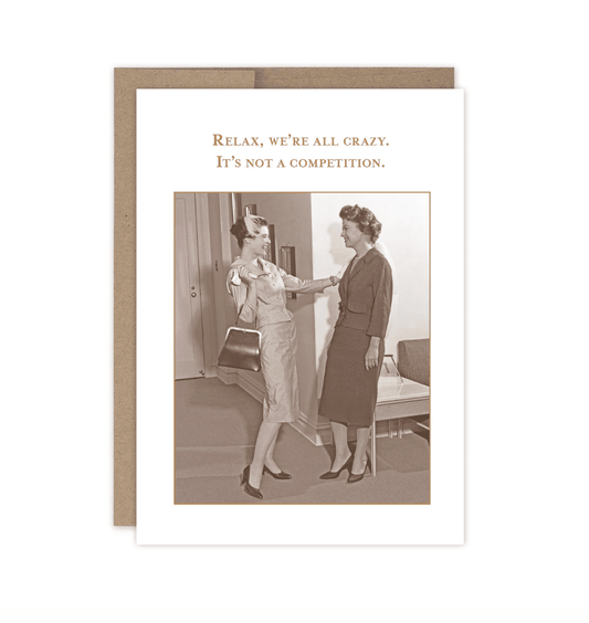 We're All Crazy Birthday Card SM757 - Veranda Cafe & Mercantile