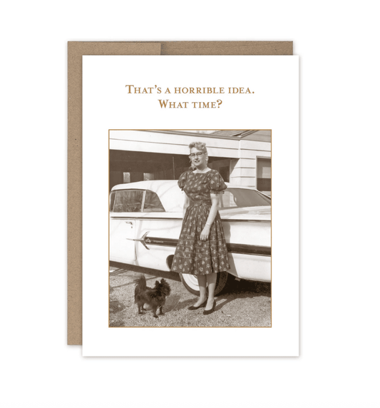 What Time? What A Hoot Card SM623 - Veranda Cafe & Mercantile