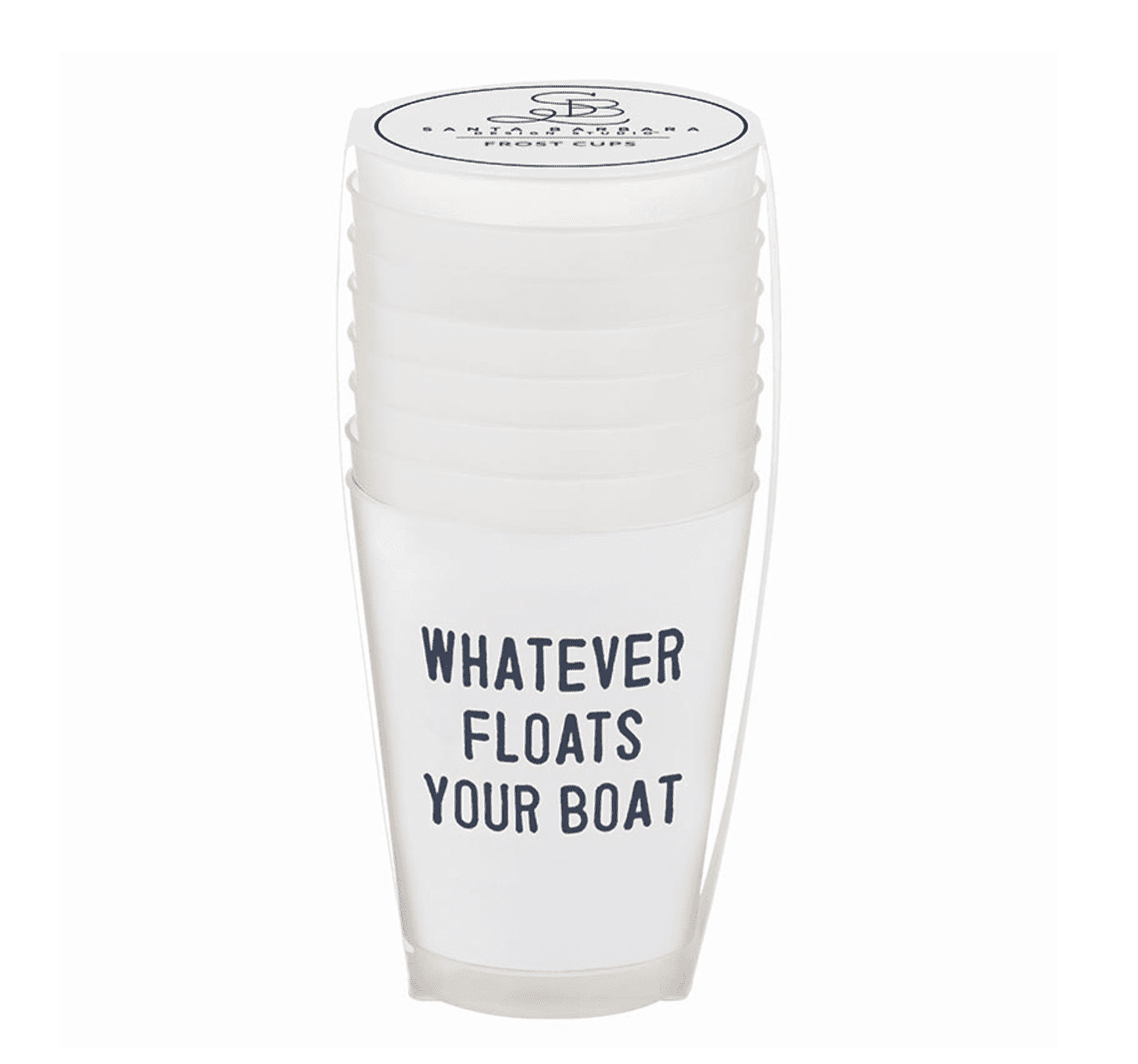 Whatever Floats your Boat Cup - Set of 8 - Veranda Cafe & Mercantile