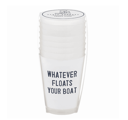 Whatever Floats your Boat Cup - Set of 8 - Veranda Cafe & Mercantile