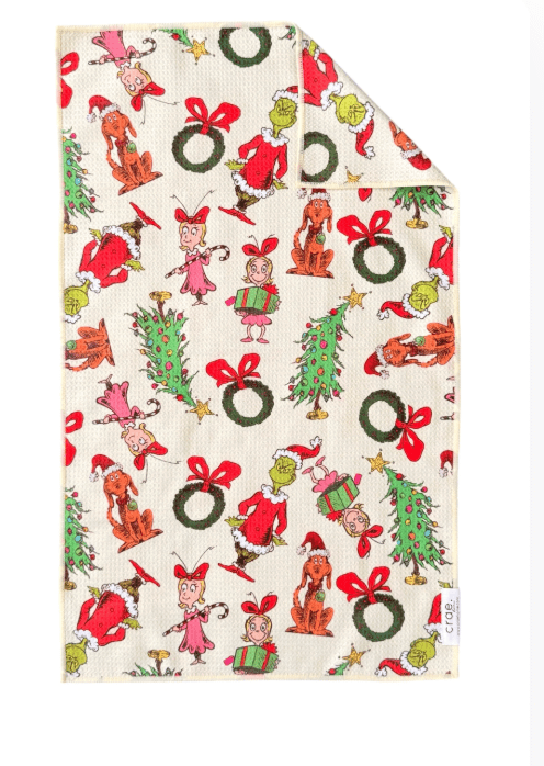 Whoville: Double-Sided Hand Towel - Veranda Cafe & Mercantile