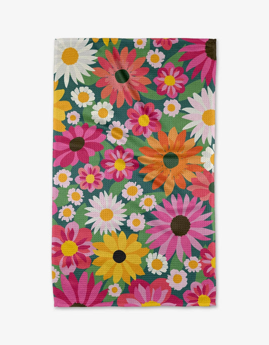 Wild Blooms Tea Towel - Veranda Cafe & Mercantile