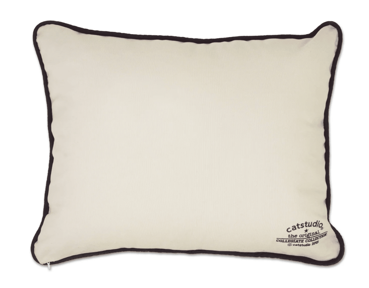 Wisconsin, University of Embroidered Pillow - Veranda Cafe & Mercantile