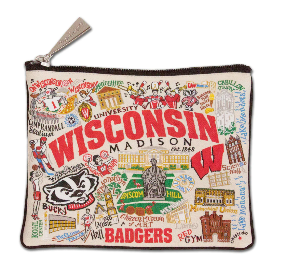Wisconsin, University of Zip Pouch - Veranda Cafe & Mercantile