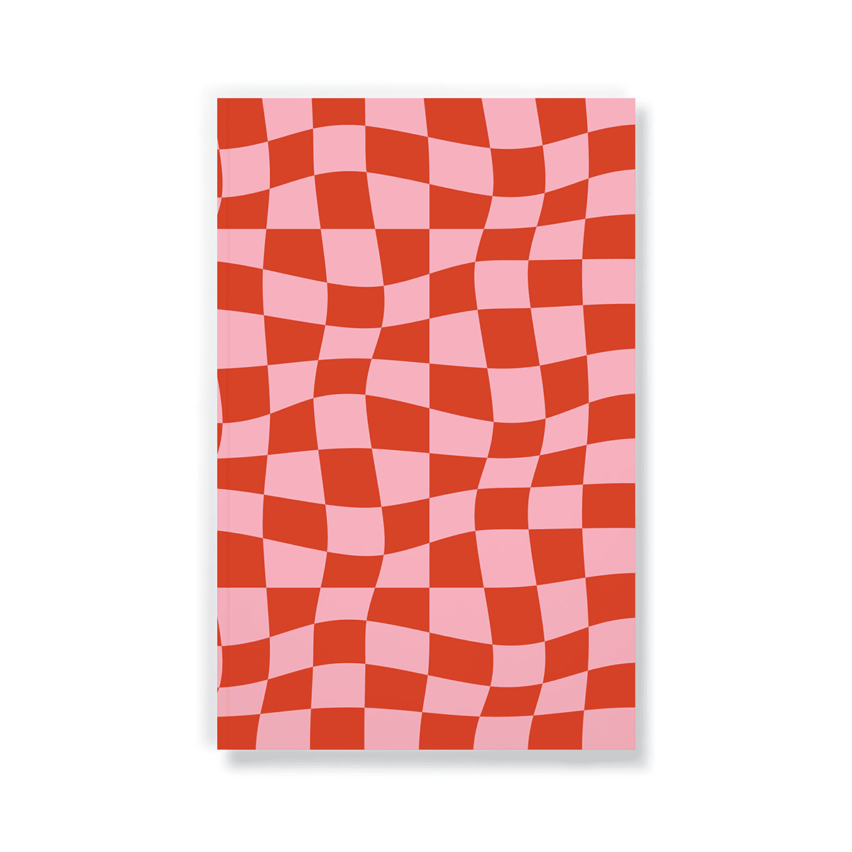 Wonky Checkers Classic Layflat Journal Notebook - Veranda Cafe & Mercantile