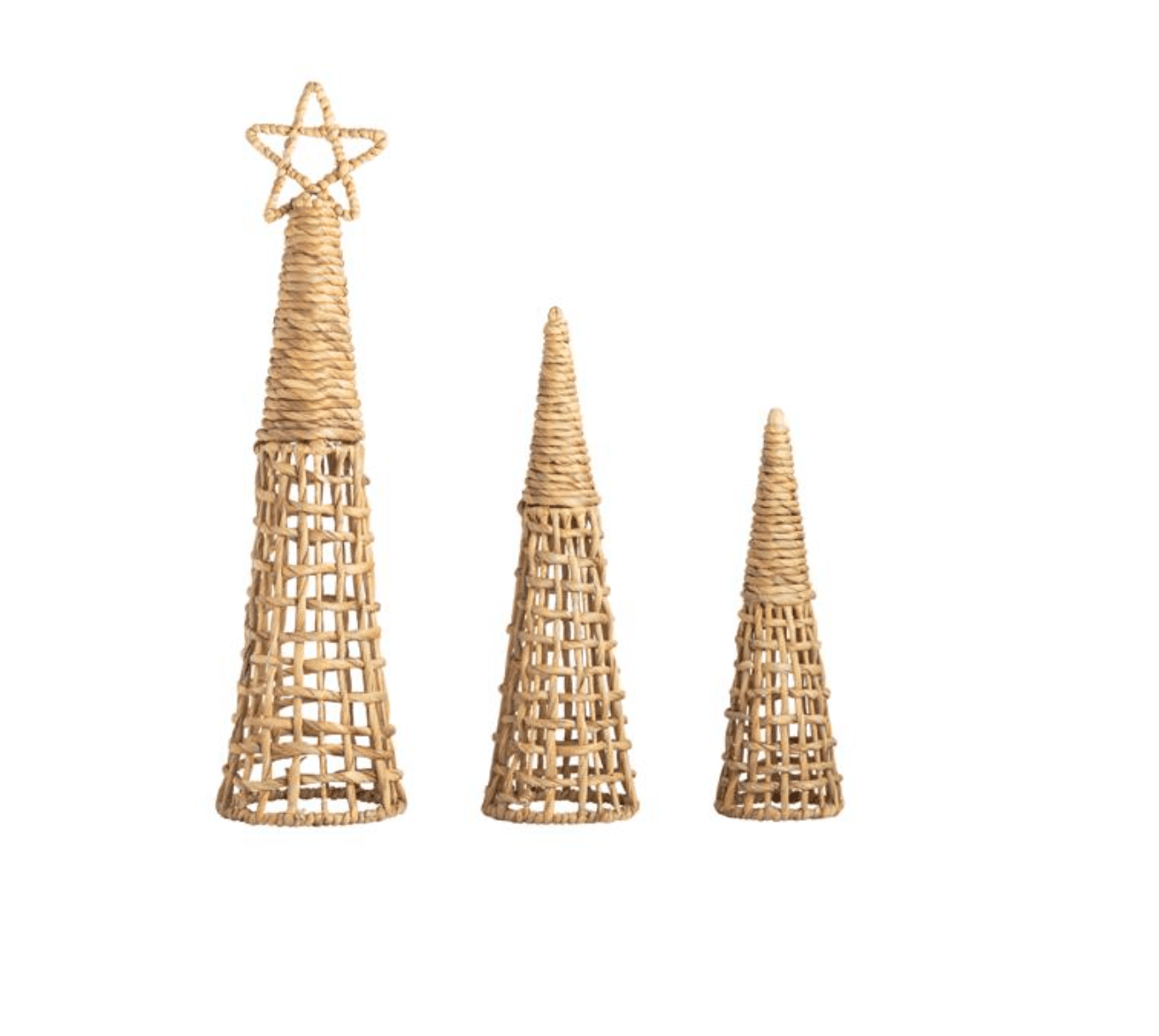 Woven Christmas Tree Set - Veranda Cafe & Mercantile