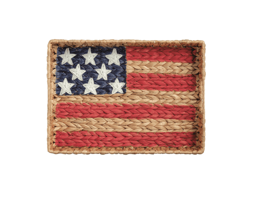 Woven Flag Tray - Veranda Cafe & Mercantile