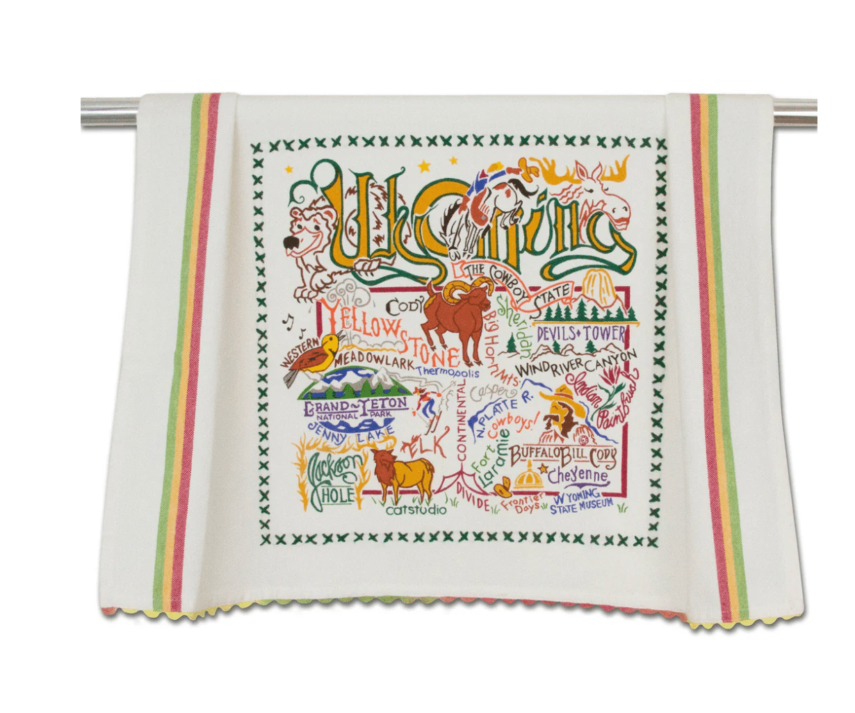 Wyoming Dish Towel - Veranda Cafe & Mercantile